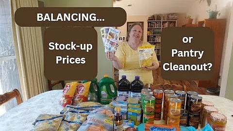 Once-a-Month Grocery Haul or Three Rivers Pantry Challenge?