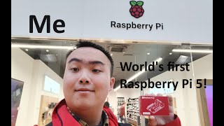 I got world's first Raspberry Pi 5! by Andy Hu 1,540 views 6 months ago 1 minute, 23 seconds