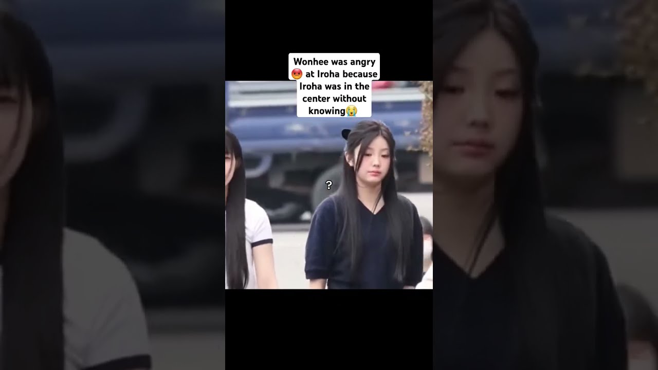 Wonhee Was Angry At Iroha Kpop Illit Youtube Youtubeshorts Shorts