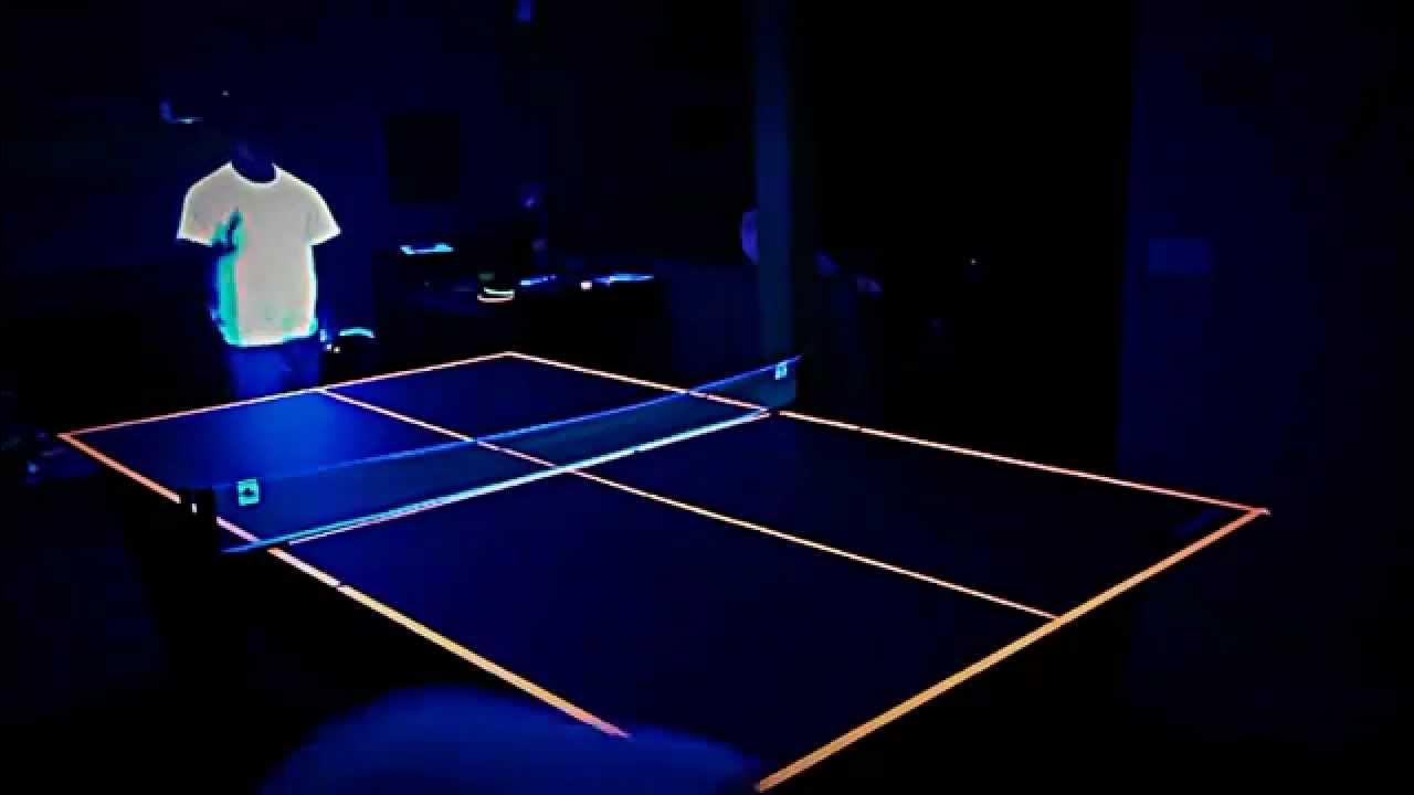 Blacklight PingPong 1 YouTube