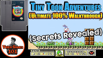 Tiny Toon Adventures NES Walkthrough | 100% Guide | Video Games 101
