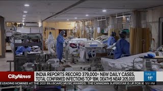 India records 379,000+ new daily COVID-19 cases