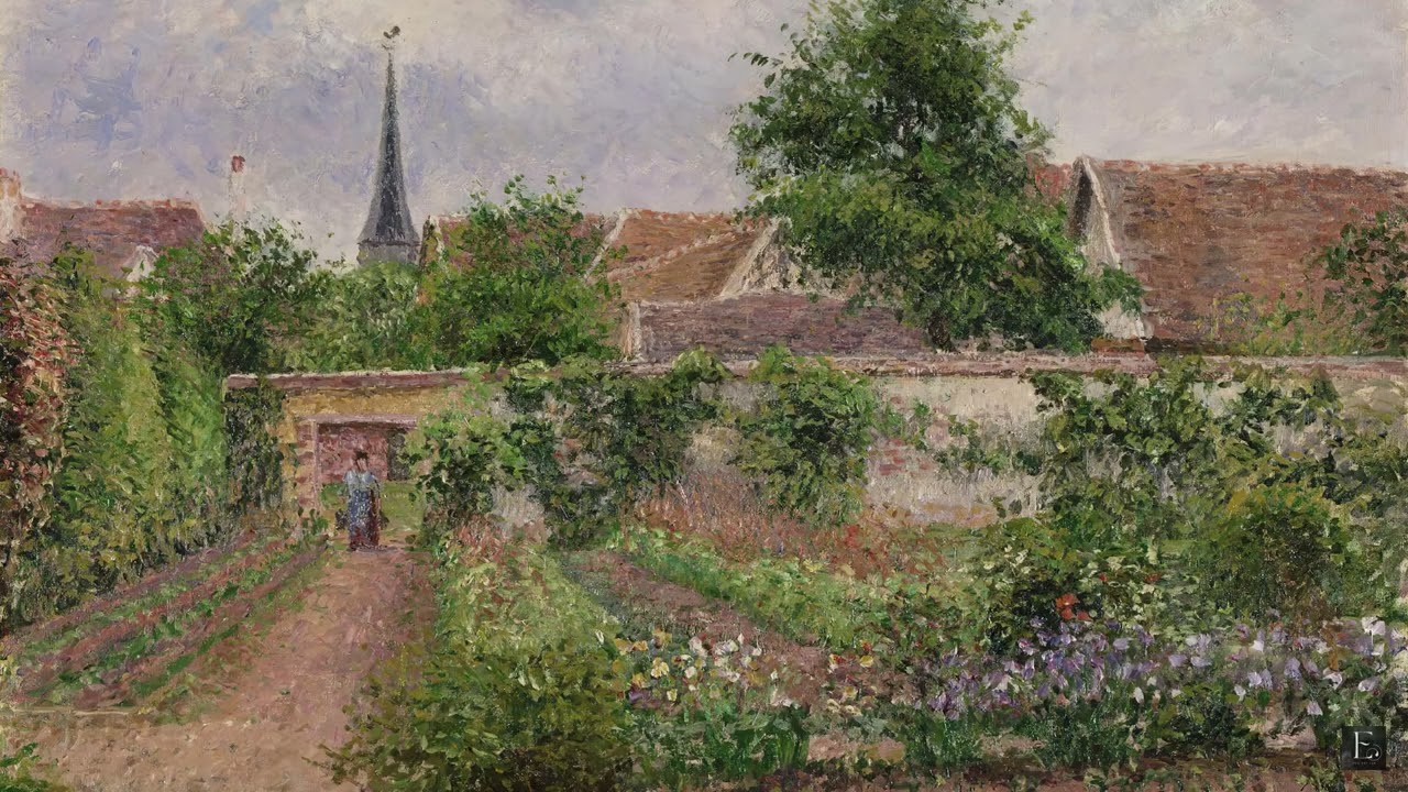 Camille Pissarro – Vegetable Garden - 2 Hour Screensaver