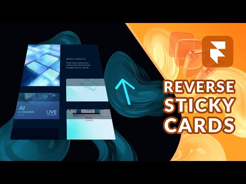 Reverse Sticky Cards in Framer (& Free File)