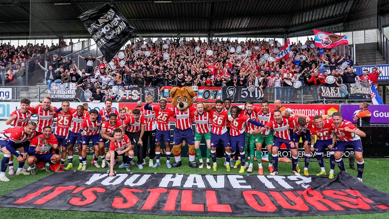 Awayday naar Rotterdam : Sparta Rotterdam-PSV : 18/05/2025 : 1-3 : Landskampioen #26