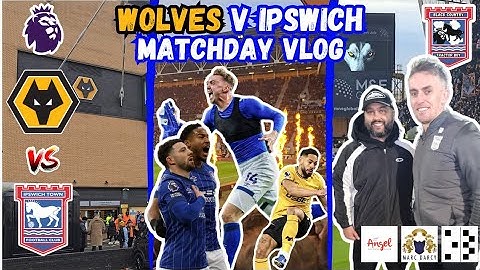 Wolves 1 - 2 Ipswich Vlog + Extended Highlights | Ipswich punish woeful Wolves - Injury Time Limbs!