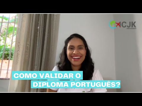Como validar o diploma português? (PLATAFORMA CAROLINA BORI)