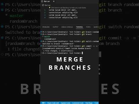 Git Branch and Merge!