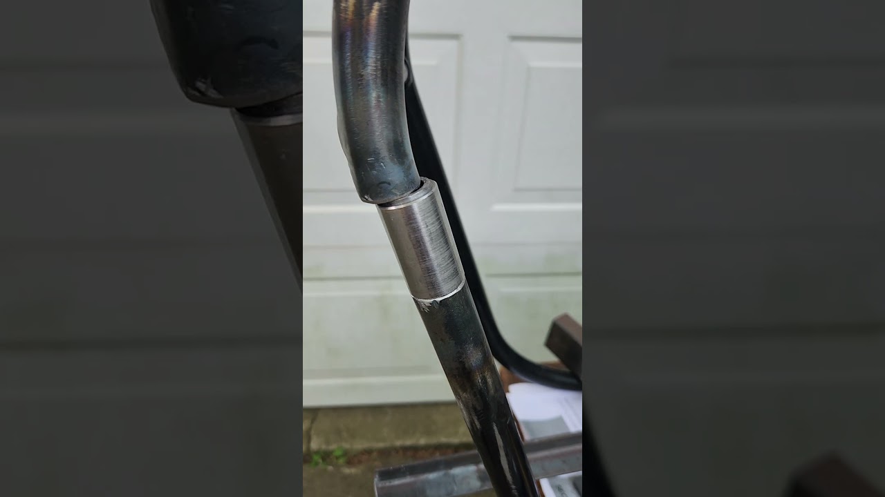 norton commando frame repair - part 3