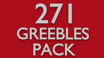 Kitbash kit greeble lowpoly pack sci fi futuristic