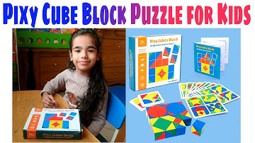 Pixy Cubes Block Puzzle for Kids| Brain Teaser Game for Spatial Learning| Unboxing| Pattern Puzzle|