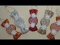 Конфетки на ёлку🍬- ёлочные игрушки из глитерного фоамирана//DIY Christmas tree sweets.