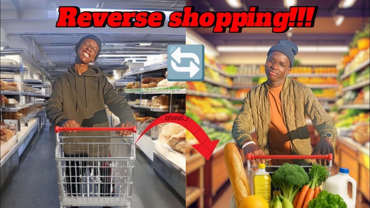 Reverse shopping||Adding Groceries to Strangers’ Trolleys!!