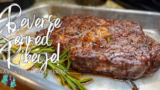 HOW TO MAKE PERFECT STEAK EVERY TIME! | REVERSE SEARED RIBEYE | EASY STEP BY STEP METHOD