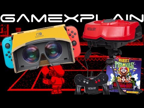 Vídeo: 20 Años Después De Virtual Boy, Nintendo Switch Obtiene El Modo VR A Través Del Nuevo Kit Labo