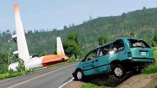 Airplane Emergency Landing Crashes 5 | Beamng.drive