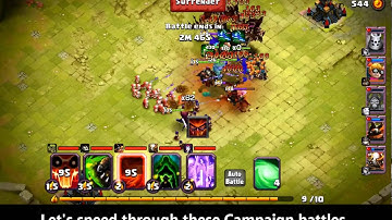 Clash of Lords 2 Maximising Exp in Campaign Clash