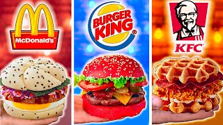 Повторил Самые Редкие Бургеры В Мире Из Mcdonald’s / Burger King / Kfc