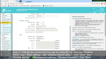 Huong dan cau hinh Router Wireless TP Link ARCHER C50