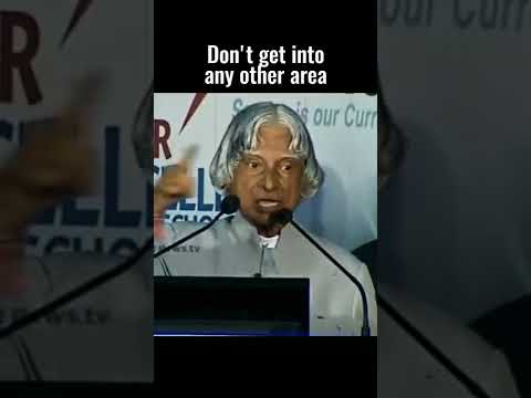 Apj Abdul Kalam's Advice For Students | Must Watch If You Are A Student