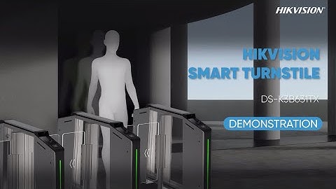 Hikvision Smart Turnstile DS-K3B631TX Unboxing