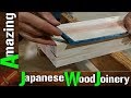 Amazing Japanese Woodworking Techniques, Fastest Hand-Cut Joinery Skills