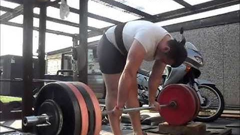 Powerlifting training log 5 July 2013 Westside method extra deadlift