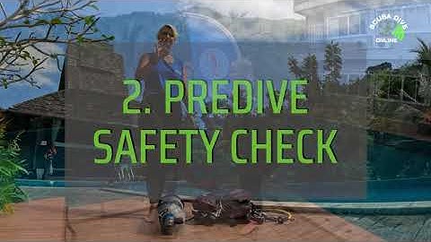 How to demonstrate Predive Safety Check | PADI IDC