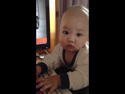9個大BB不給玩電腦就哭