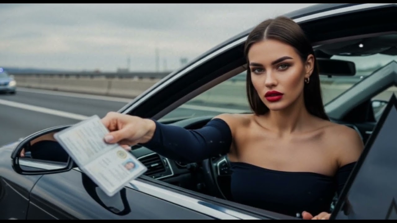 Инспектор разорвал её права и засмеялся! Пока она не достала красное удостоверение УСБ... Шок!