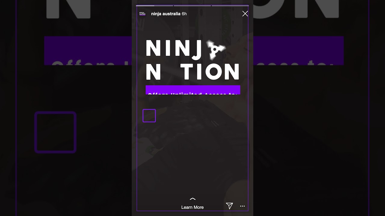 Ninja Nation Adult Membership Instagram Story Ad Mockup