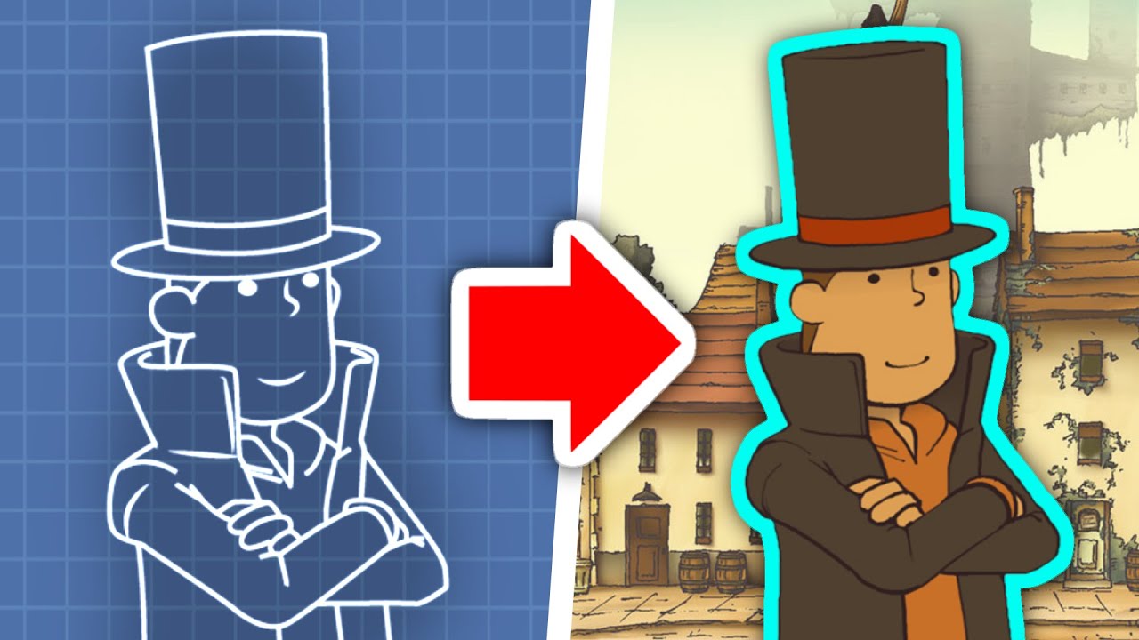 How was Professor Layton created?