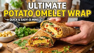 Potato Omelette Wrap New Style Recipe Easy And Tasty Recipe With @Kajalkitchen07 