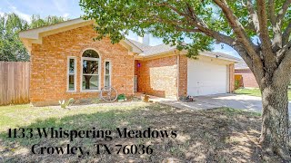 1133 Whispering Meadows | Crowley, TX 76036