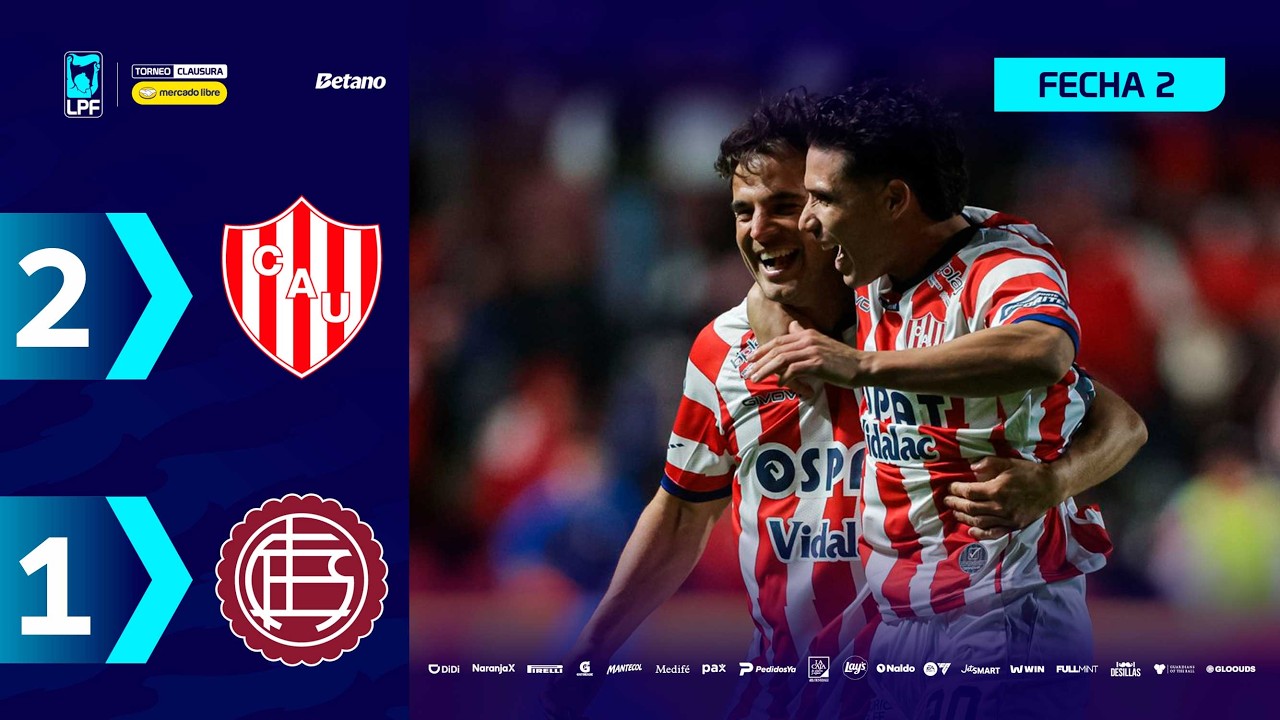 Club Atlético Unión de Santa Fe 2–1 CA Lanús full highlights