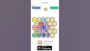 2048 Hexagon demo video 2 (Portrait)