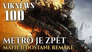 Metro 2039 v zimě! Remake Mafie 2 v procesu. Diablo IV odhaluje expanzi!  Viknews #100