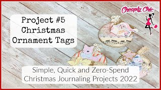 Super Simple Christmas Ornament Journaling Tags - Christmas 2022
Check out my new storefront here! https://cheaplychic.net
Etsy: https://www.etsy.com/shop/CheaplyChicBoutique
Instagram: https://www.instagram.com/cheaplychic_yt/
Facebook: https://www.facebook.com/groups/CheaplyChic/
Other Videos in This Series:
Altered Christmas Cards https://youtu.be/PsK14rpUV-U
Altered Index and Roladex Cards https://youtu.be/YNQGurFM8QU
Altered Envelopes https://youtu.be/UvqQmRfmMJk
Faux Post Cards from Christmas Book Pages https://youtu.be/MA175eanCvk
Music Credits:
Artlist:
The Beauty of December By Borrtex
O Come All Ye Faithful By Jonas Kolberg
Silent Night By Jonas Kolberg
Christmas Day By Foster
O Come, O Come Emmaunuel By Salt of the Sound Super Simple Christmas Ornament Journaling Tags - Christmas 2022