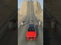Cars vs Chained Bollards Poles #6 - BeamNG.Drive