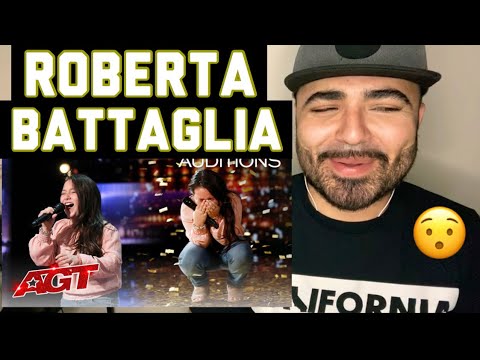 Reacting to 10-Year-Old Roberta Battaglia Sings Lady Gaga's "Shallow" – America's Got Talent 2020