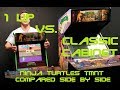 TMNT Arcade 1Up compared to classic arcade cabinet side by side