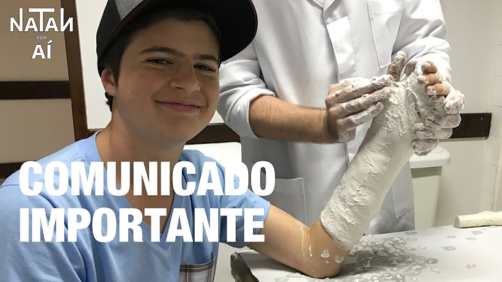 COMO QUEBREI O BRAÇO: COMUNICADO IMPORTANTE DO CANAL