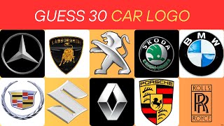 Guess Car Logo Quiz 2024