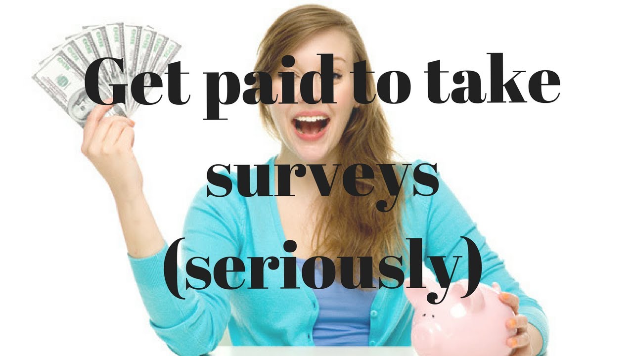 how to make money online-Get paid to take surveys seriously - YouTube
