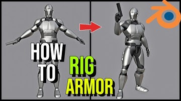 How to Rig Armor | Blender
