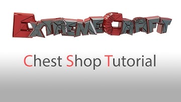 ChestShop - Tutorial