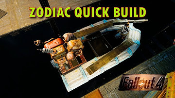 Zodiac Raft Quick Build - Fallout 4 Settlement Building Tutorial