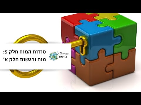 וִידֵאוֹ: עד איזה גיל המוח מפותח במלואו?