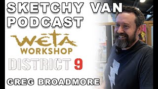 Wētā Workshop Designer Shares his Process on Creativity - Sketchy Van Podcast #66 Greg Broadmore