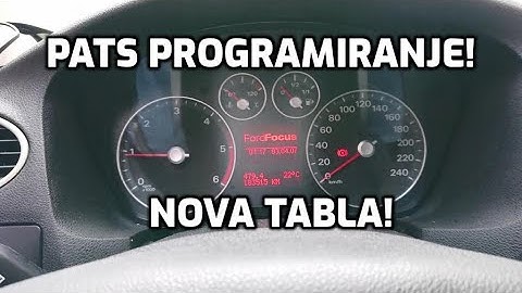 Ford Focus MK2 - Instrument cluster replacement